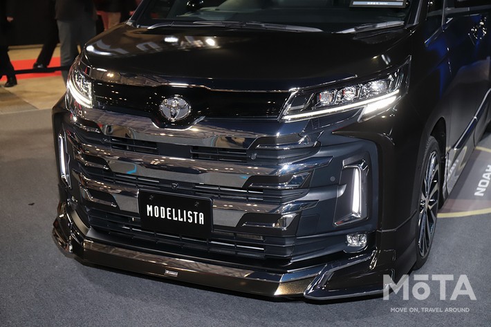トヨタ 新型ノア／ヴォクシーのモデリスタパーツが大人気必至のデキ