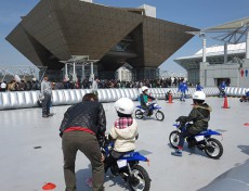 キッズにオススメ！親子バイク祭り「はじめて試乗会」がオモシロイ！【東京モーターサイクルショー】
