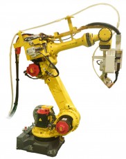 神戸製鋼所とファナックが異種金属接合用ロボットシステムを共同開発