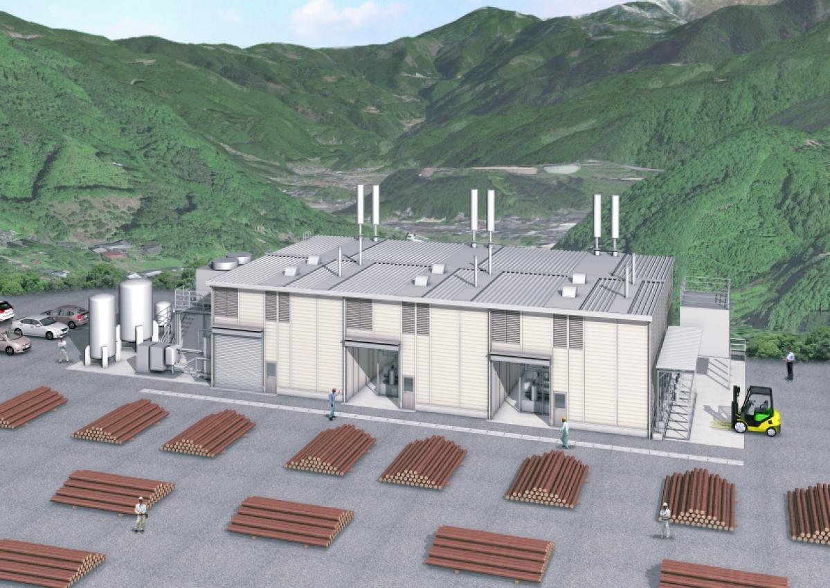 シン・エナジー：「内子バイオマス発電所」5月10日に起工式