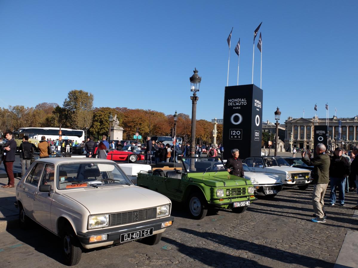 パリのパレードラン会場に行ってみたら、これはもう感動の名車揃い！パリモーターショーが10月2日開幕！