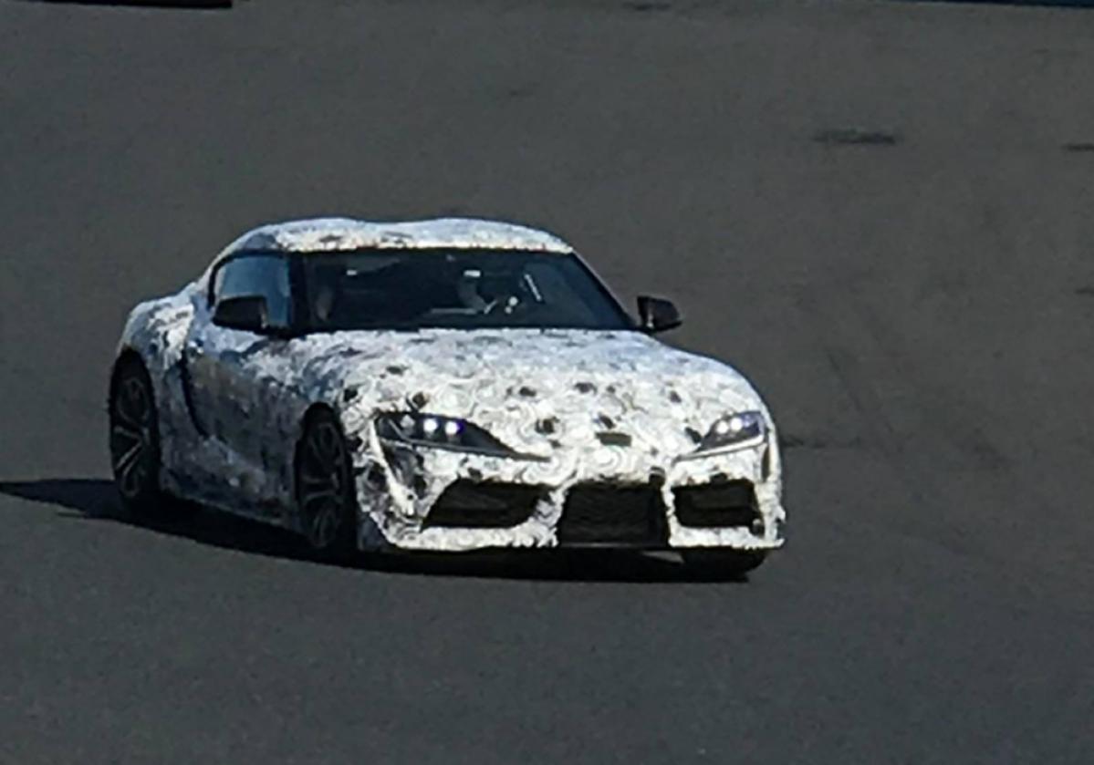 岡山国際サーキットでテスト走行中の新型スープラを捕獲!! ｜Infoseek