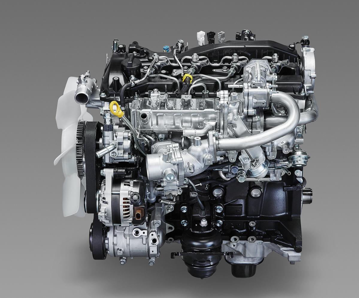 DENSO トヨタ コモンレール 1GDエンジン トヨタの最新ディーゼル。最新鋭最先端だが、ひたすら耐久信頼性を