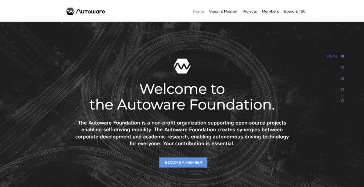  ティアフォー：The Autoware Foundationを設立　自動運転OSの業界標準へ 