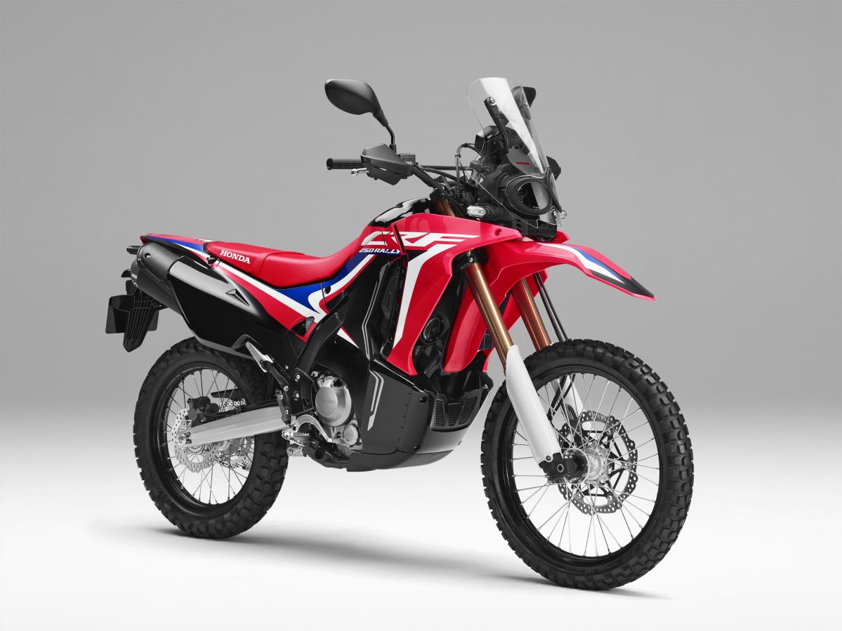 「CRF250 RALLY」と「CRF250L」に新色！ ダカールラリー参戦マシン「CRF450 RALLY」モチーフも！【ホンダ】