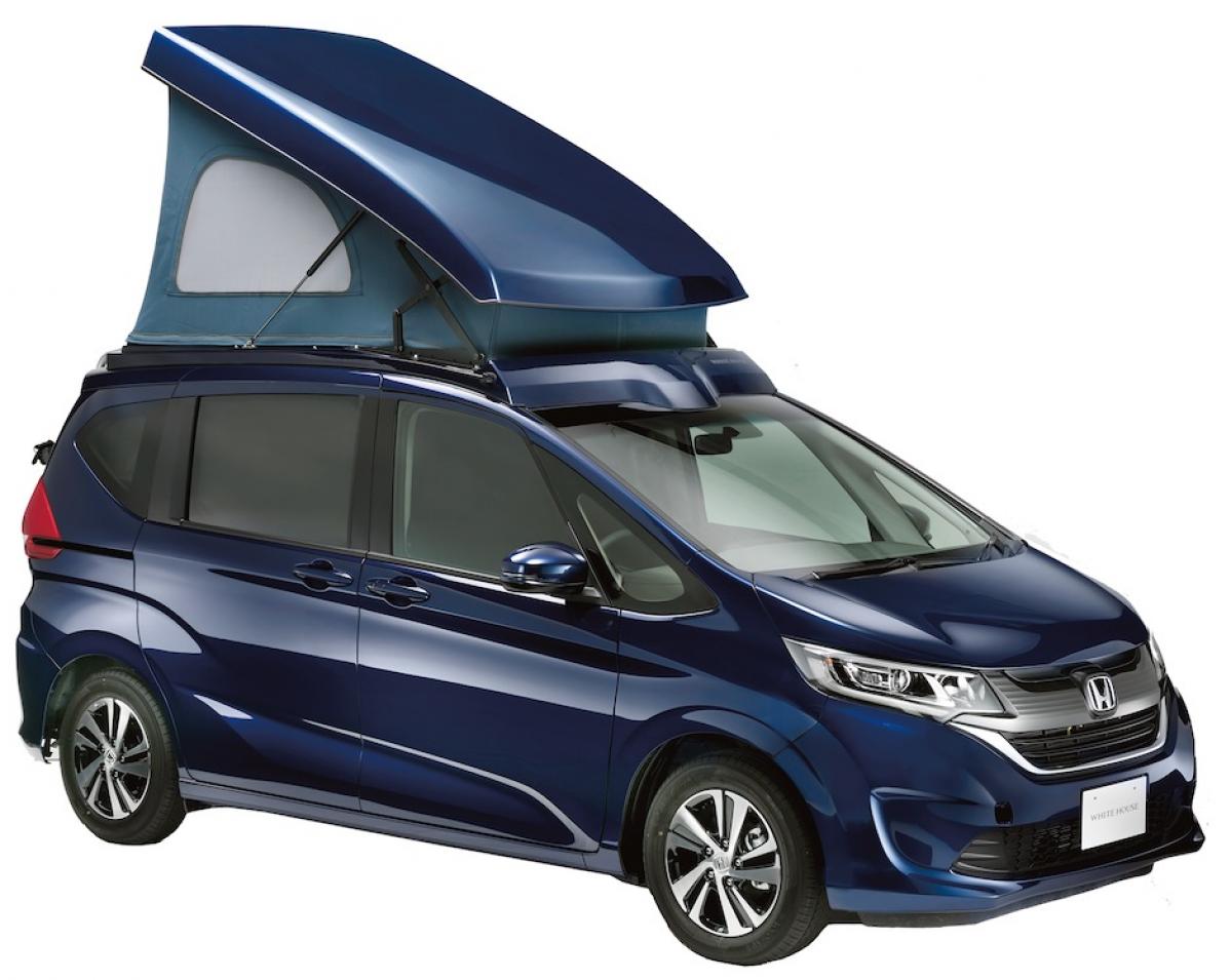 簡易キャンパーで遊ぼう ホンダ フリードプラス White House ハイブリッドキャンパー フリースタイル ポップホットパッケージ 記事詳細 Infoseekニュース