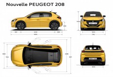 【新旧比較】新型プジョー208のボディサイズを先代と比べてみよう