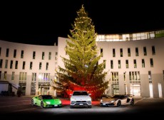 ランボルギーニが本国イタリアで2019年の成功を締めくくるドライブイベント「クリスマスドライブ2019」を実施！