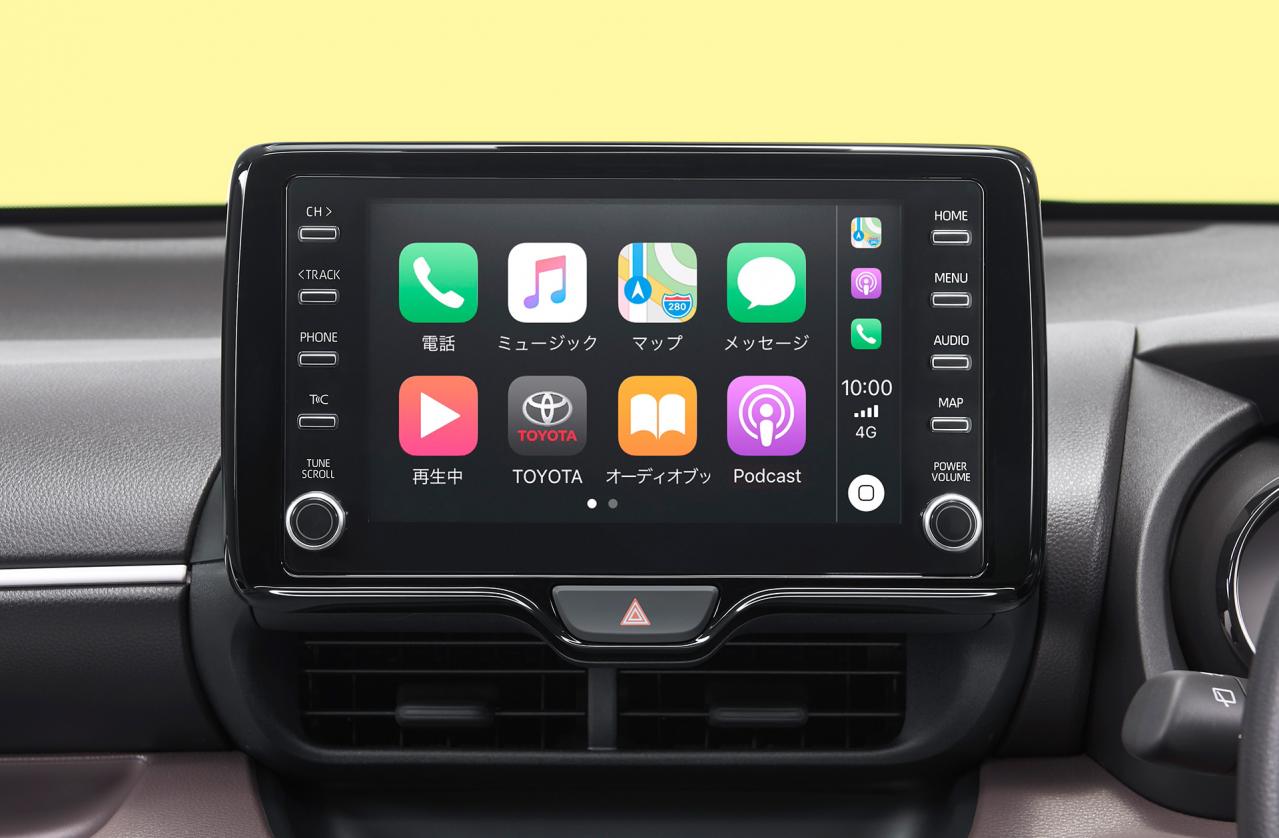 トヨタ自動車：ディスプレイオーディオの「Apple CarPlay／Android Auto」との連携サービスを標準設定