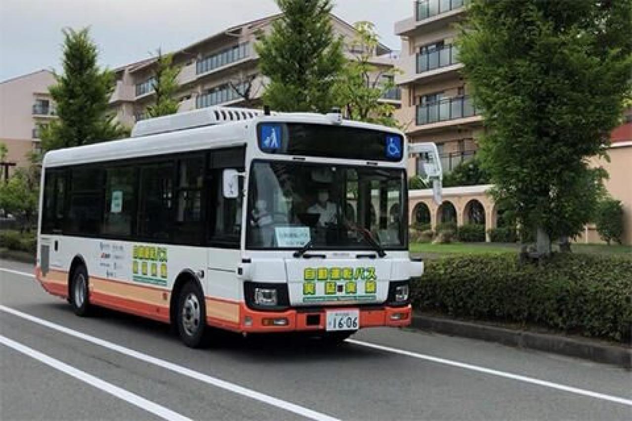 ブリヂストン：中型自動運転バス公道実証実験事業に選定された神姫バスの実証実験をサポート