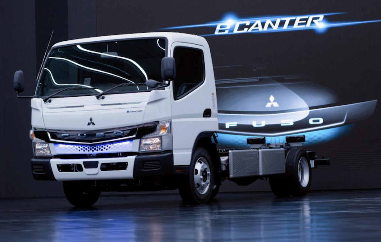三菱ふそう：電気小型トラック「eCanter」を関西で初めて納車