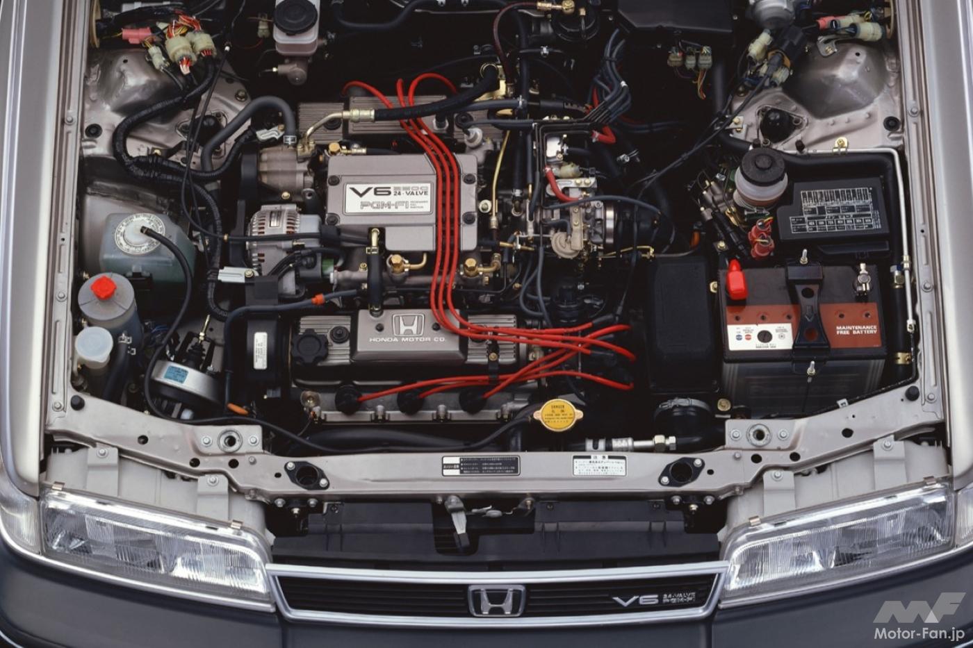 ホンダ初のV6搭載FF高級セダン「レジェンド」が248.0万円～85年発表