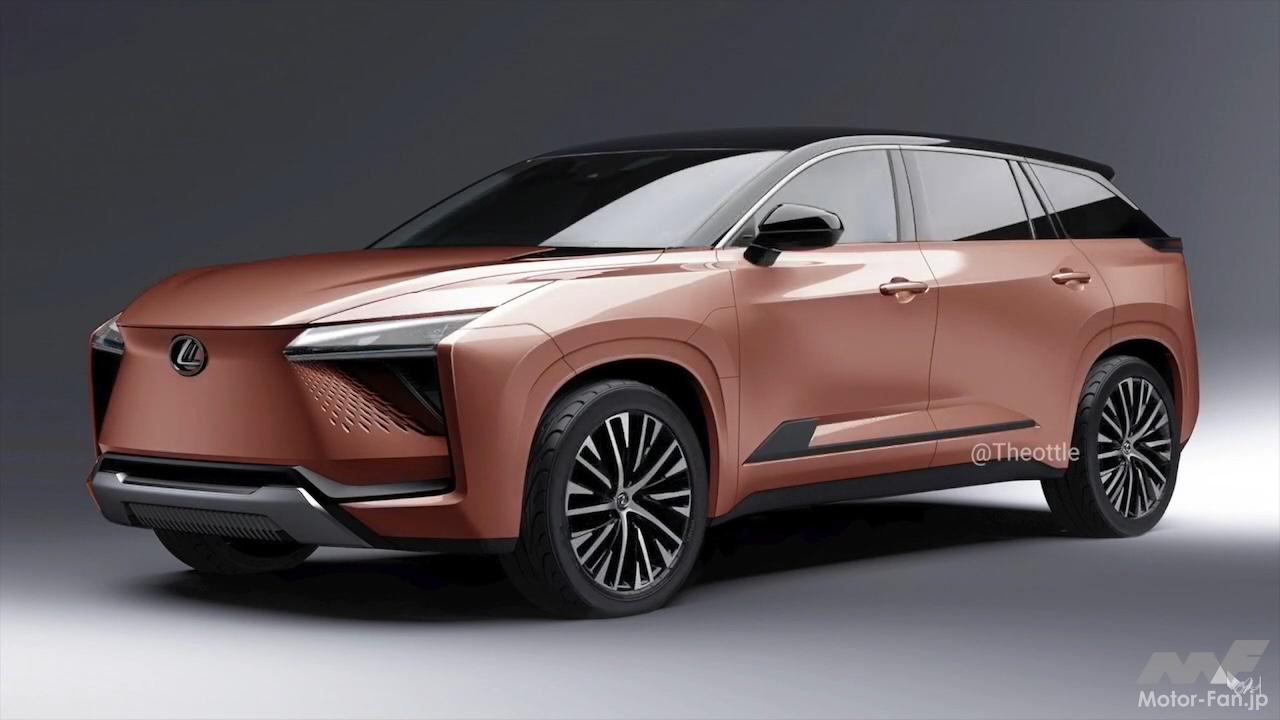 レクサスのフルサイズSUV、TZが登場! 1000万円超級の3列7人乗り