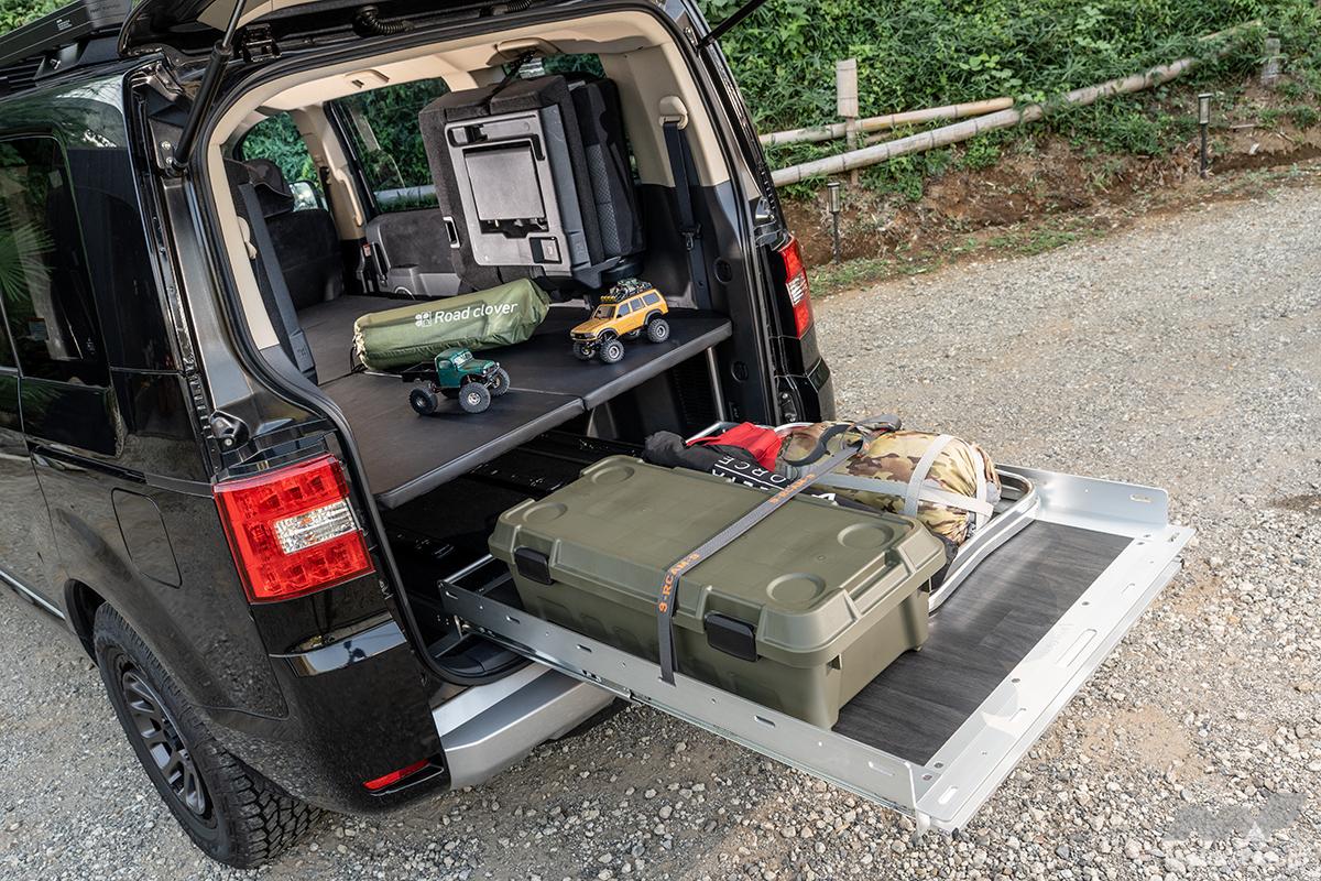 これ絶対導入したい!! 耐荷重100kgなのに引き出し楽々！ 『デリカD:5
