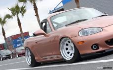 10J深リム×ネガキャンの衝撃！」NB型ロードスター“極低ドリフト仕様”に