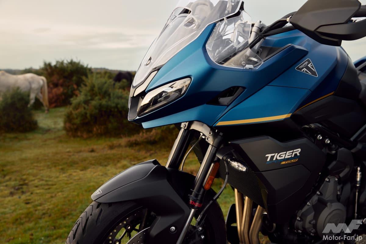 新型アドベンチャースポーツツアラー、TIGER SPORT 800 TOUR 発表