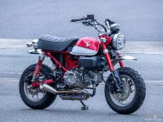 エンジン下にスパイラルチタン！ トグロ仕様の個性派をモンキー125用に