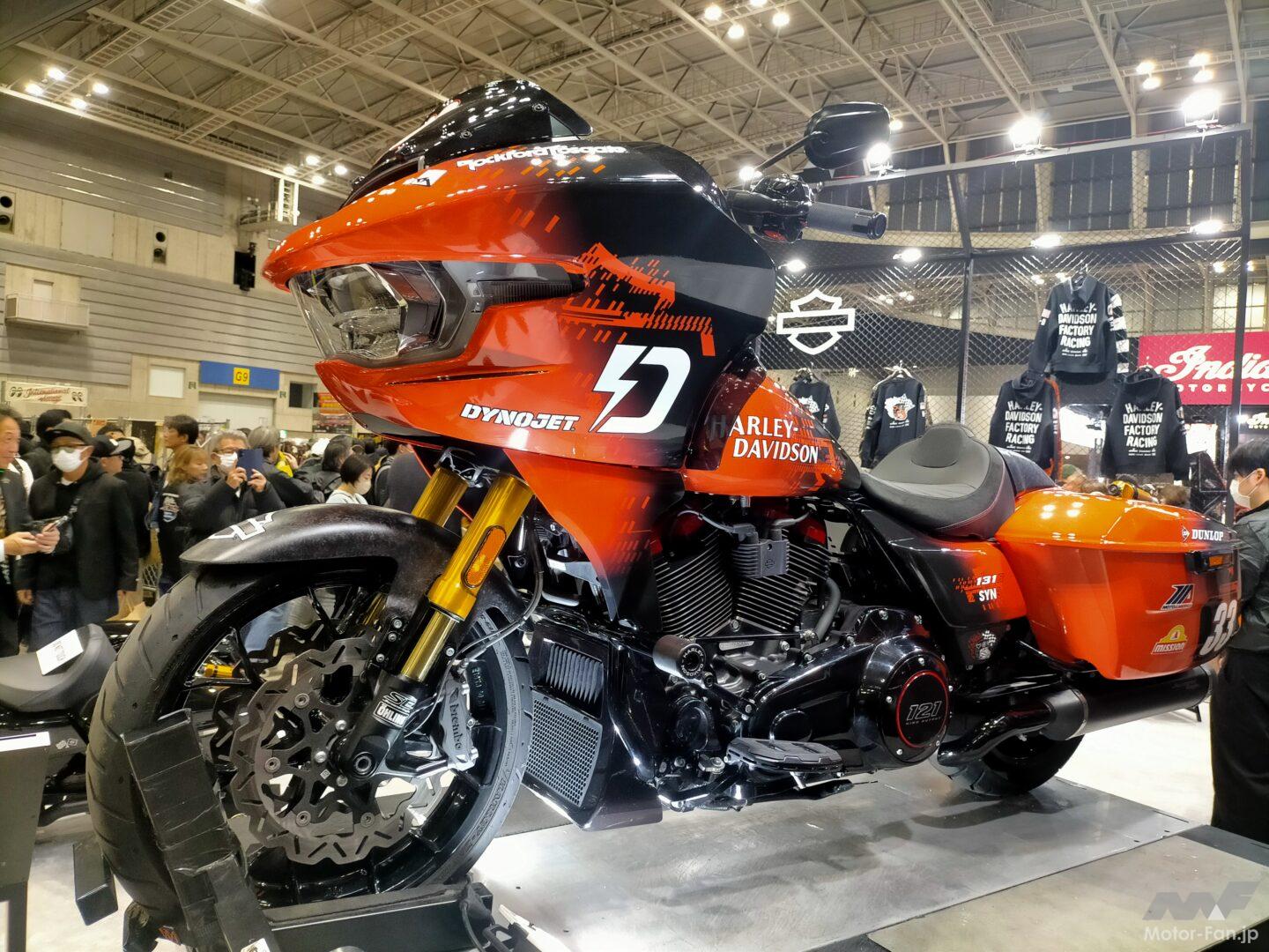 ハーレー最高峰、CVO ロードグライド STを特別仕様の“レーシング