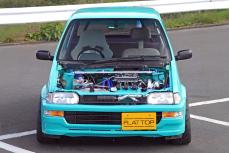 この軽、明らかにおかしい…」GT-Rを追い回す魔改造ホンダトゥデイの