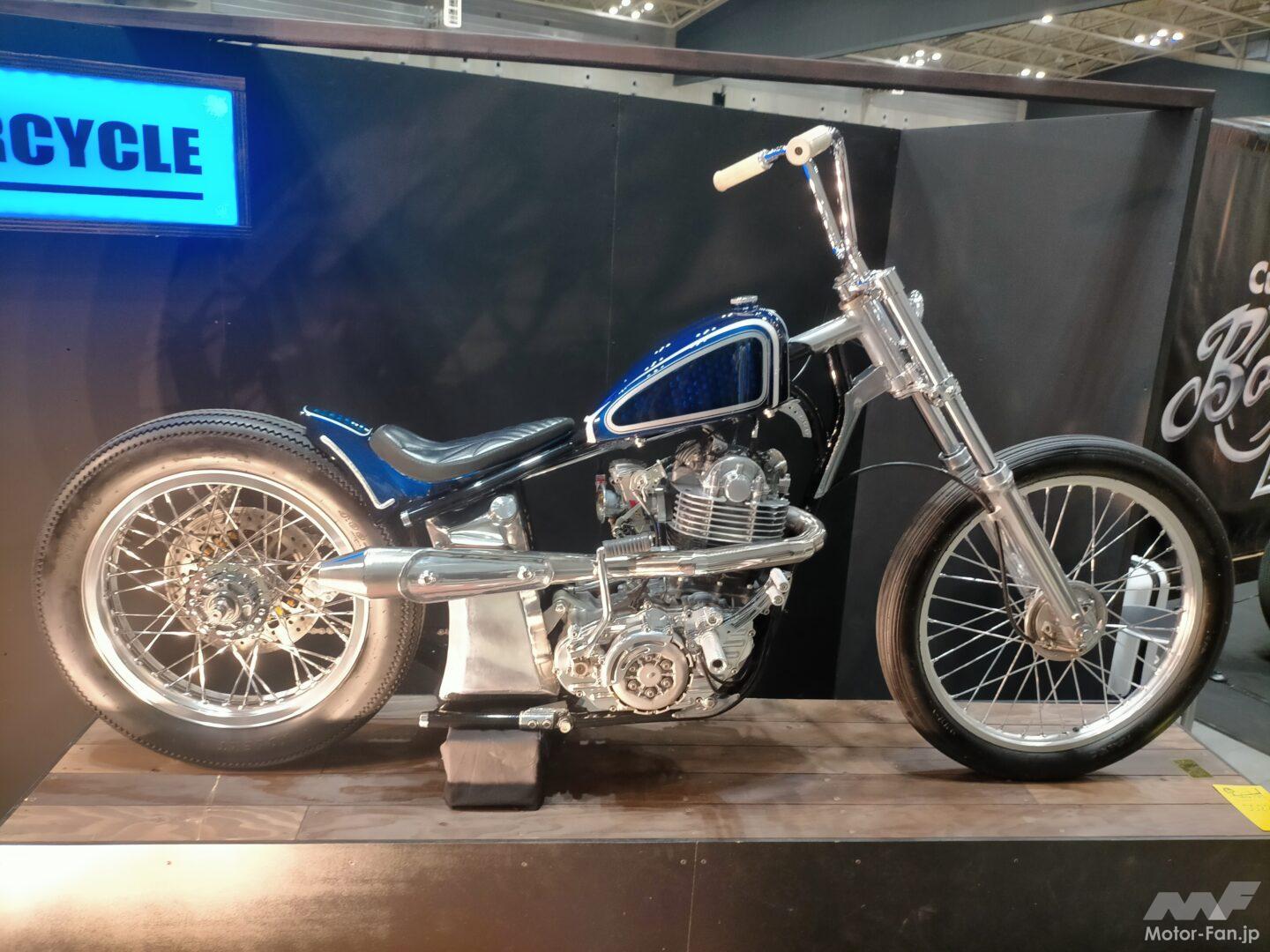 ドラム最終型！！ SR400カフェレーサーカスタム XS650カラーリング　エンジンOH後走行約8000キロ 最新3Dプリンター等を駆使して旧車・ヤマハTX650を現代のカフェ