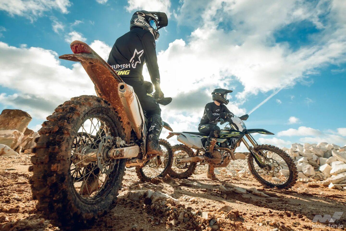 トライアンフ JNCC協賛決定 2026年から全日本クロスカントリー本格参入