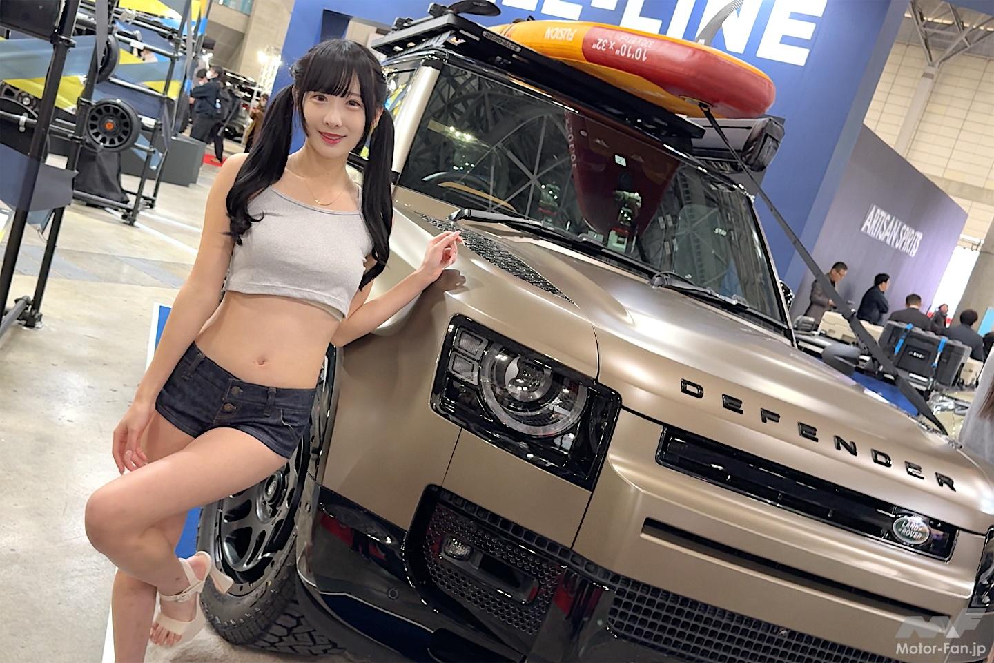 刺激、解禁。艶やかなレースクイーン＆コンパニオンが会場を席巻