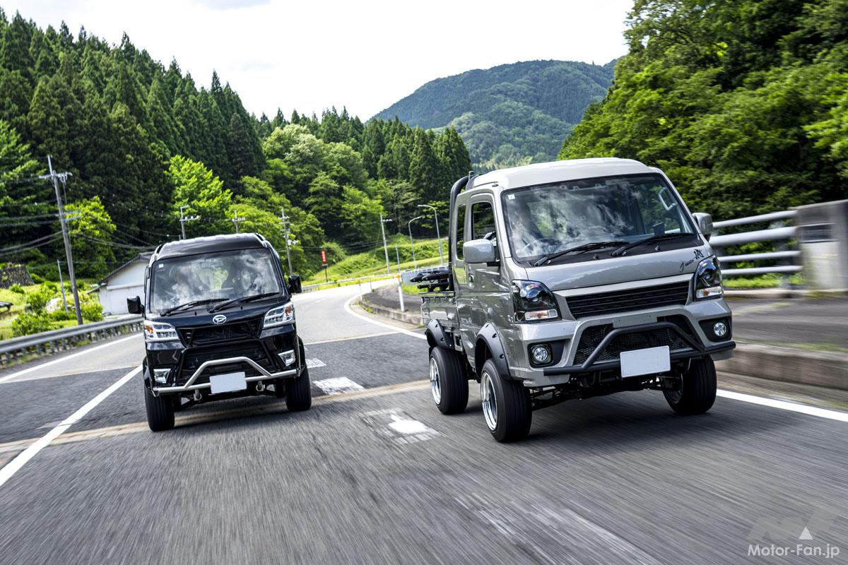 NOS噴射で220psオーバー&コスパ良好100ps」但東自動車が挑戦した軽トラ