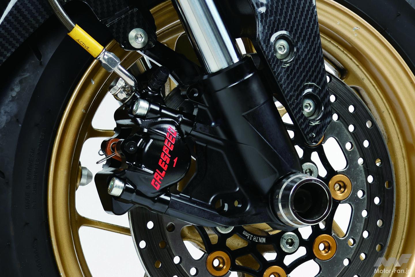 GROM＆MONKY125＆DAX125のフロントフォークを大強化！ 走りをグレード