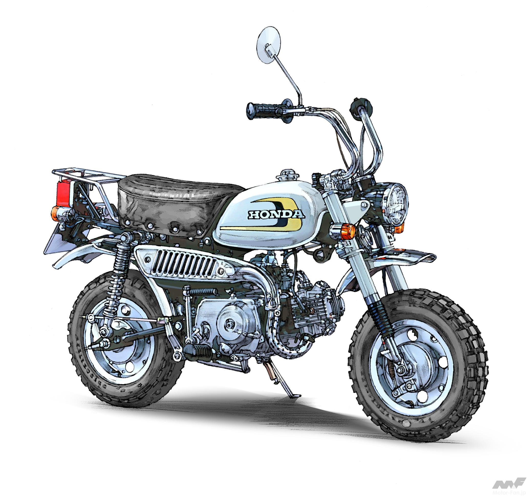 国産モンキー！Z50J ホンダ モンキーZ50J プロが造るカスタム 原付＆ミニバイクならバイク