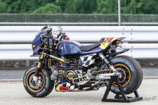 CRM風モンキー８８エンジン モンキーらしい8インチでこの迫力！ DOHCヘッドで88ccにボアアップした