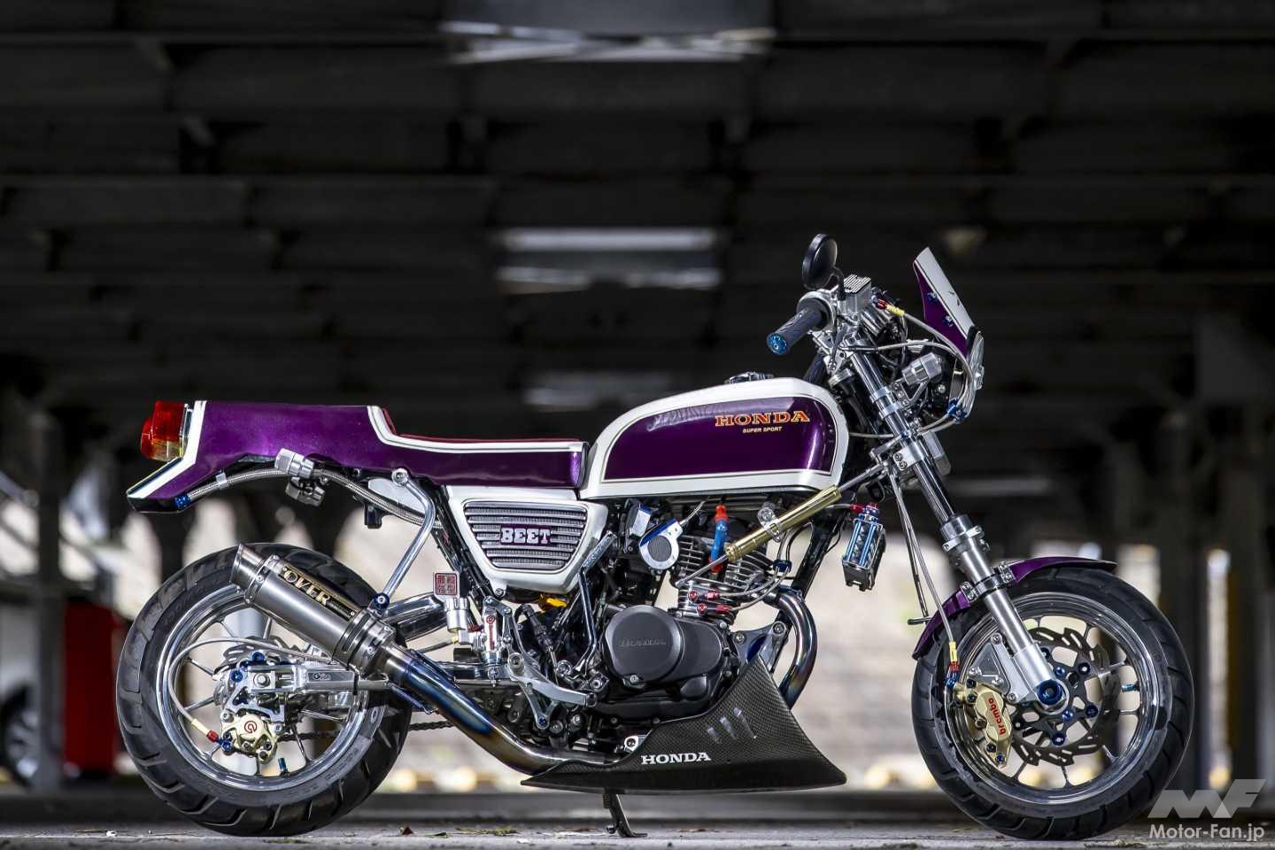 ホンダ　エイプ　ヨンフォア仕様　外装セット 目指したのは”ヨンフォア”レーサー！ こんなに硬派なエイプ、見たこと