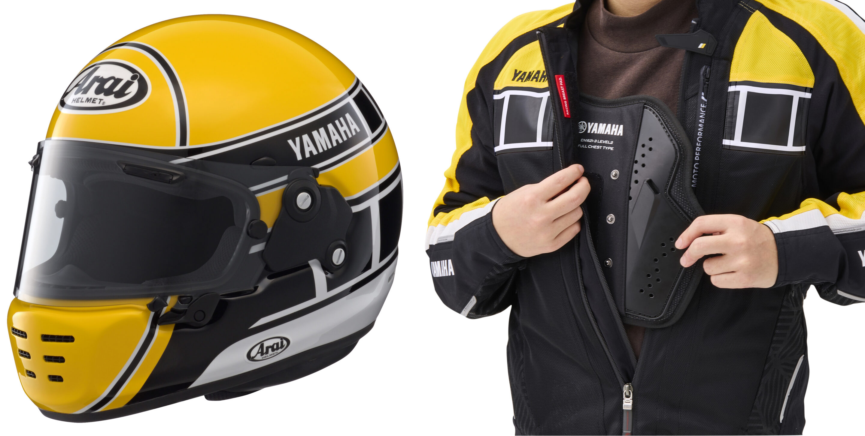 YAMAHA Arai フルフェイスヘルメット Yamahaコラボモデル ワイズギア】“Arai（アライ）”の高性能ヘルメット3種にヤマハカラーを