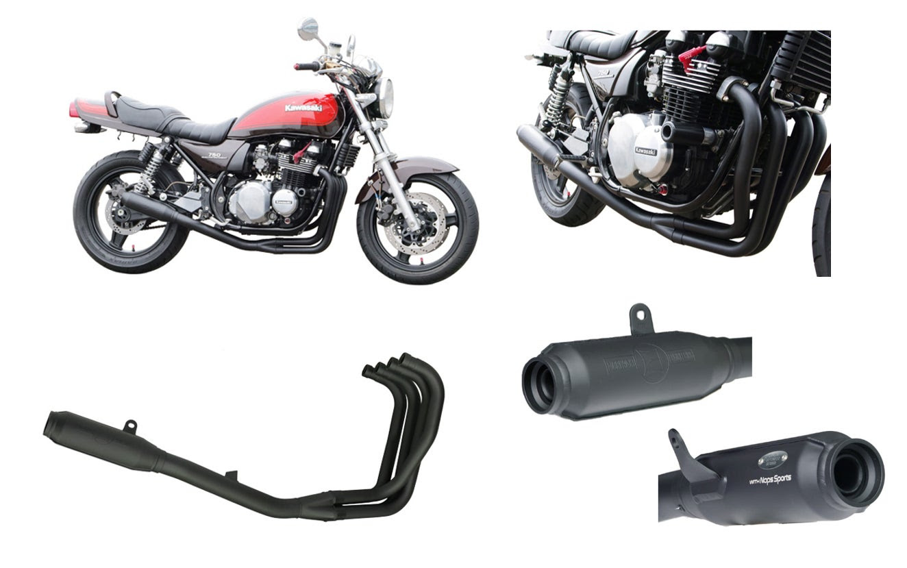 ゼファー750用マフラー　モリワキ ゼファー750 マフラー「モリワキモンスターブラック」がナップス限定で
