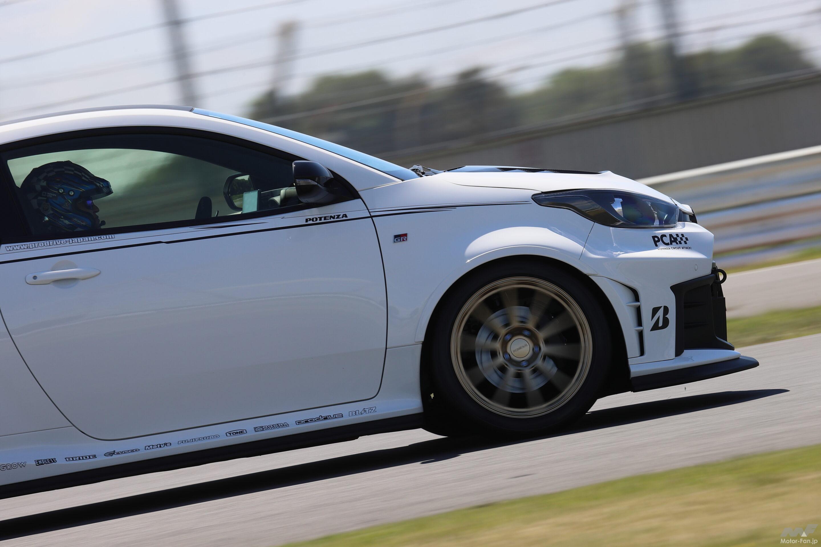 POTENZA RE-71RZとRE-71RS 蒲生尚弥と佐々木雅弘がPCAチューニングカー