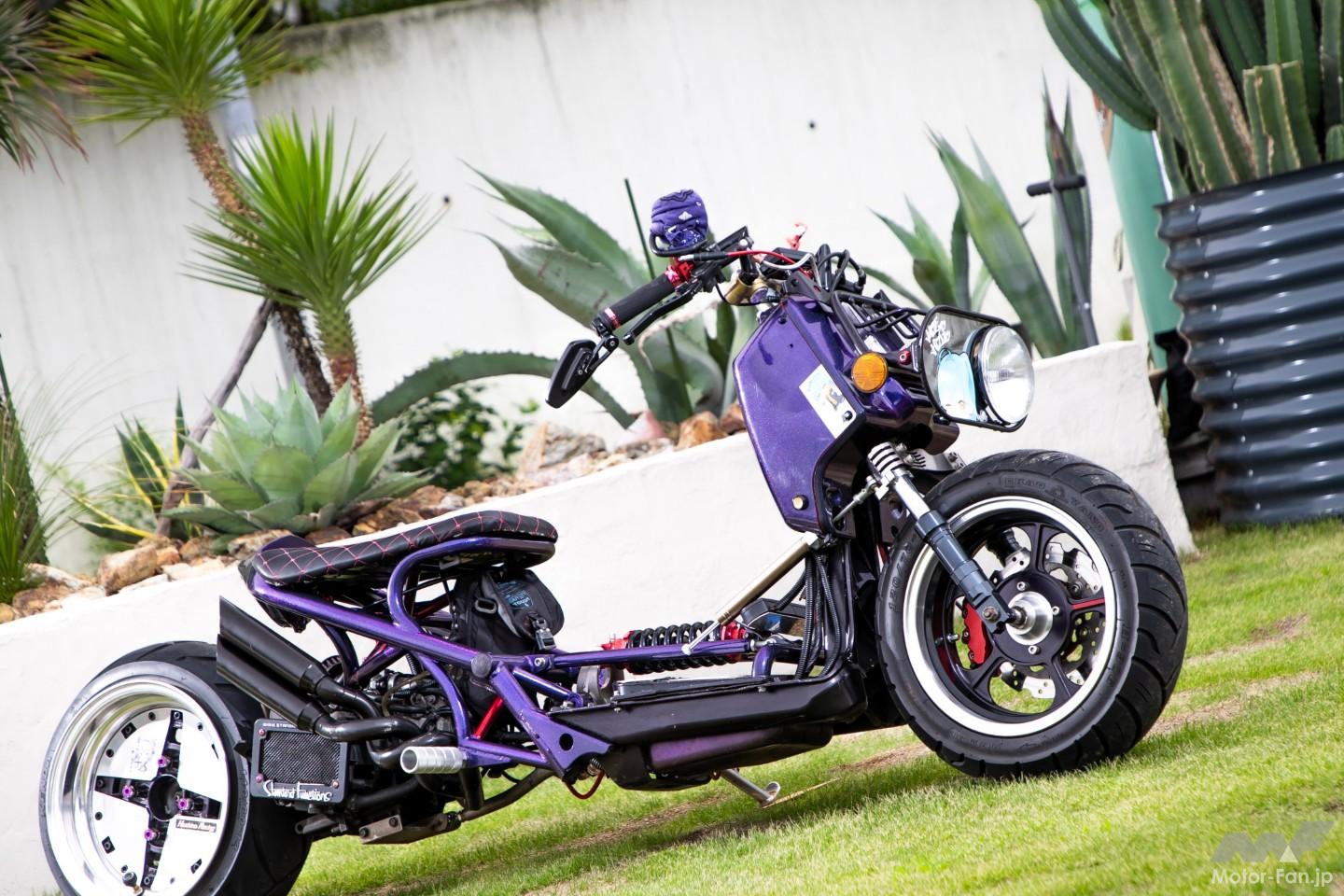 ズーマー、カスタムメインフレーム 黒 ホンダ（HONDA） NCY製