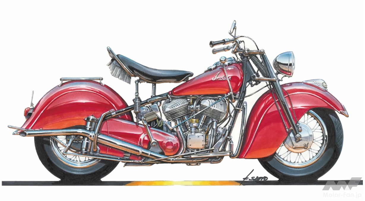 現代に蘇ったアメリカンモーターサイクルIndeian Chief Vintage の
