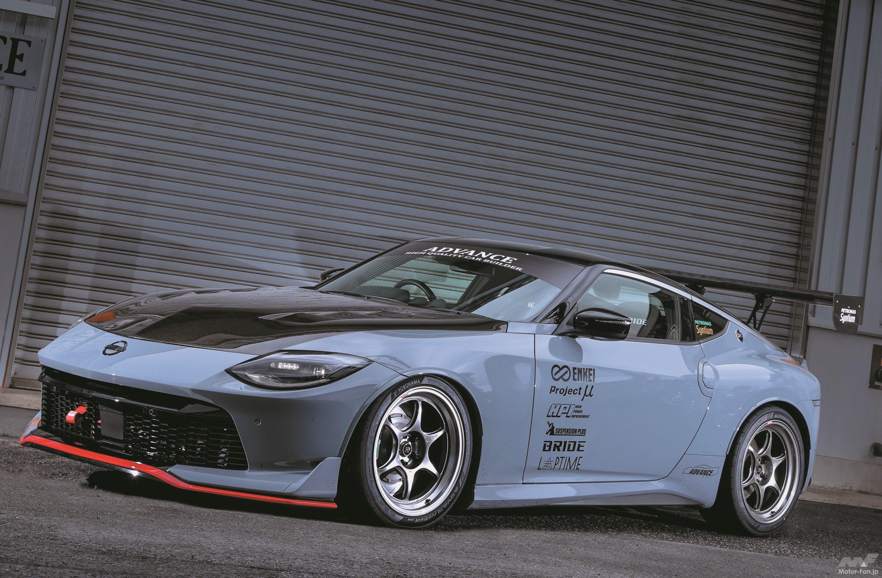 ENKEI PF06 “HSB”×ADVANCE RZ34 FAIRLADY Z 躍動的でシブさも抜群