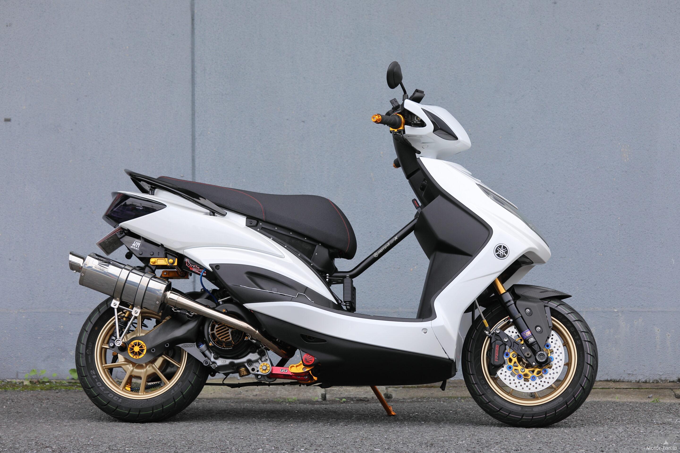 シンプルボディで中身はがっつり！ シグナスX（2型）の通勤快速号に