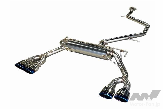 BLITZがZWE219 カローラハイブリッド用マフラー『NUR-SPEC CUSTOM