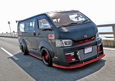 ハイエースにGT-Rエンジンを積んじゃった!?」600馬力のモンスターバン