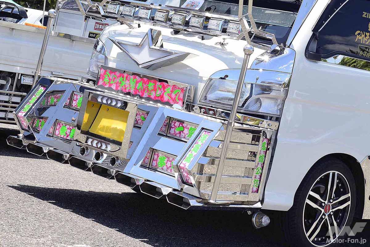 ワンオフパーツを駆使して実現した「超ド迫力のデコトラ仕様