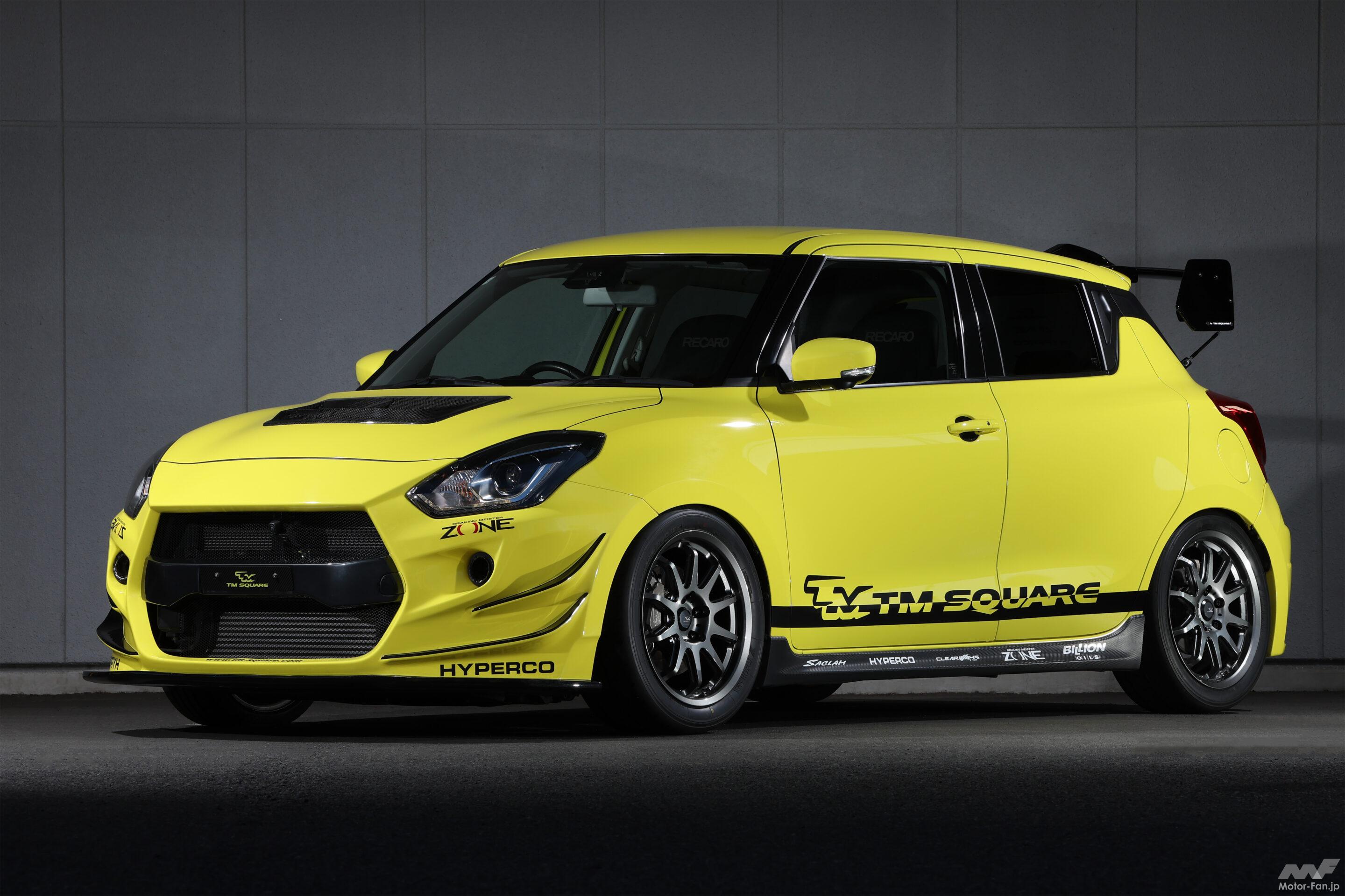 田中ミノル監修 ZC33Sスイフトスポーツのための17インチホイール TM