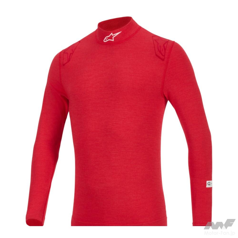 alpinestars『ZX EVO V3 LONG SLEEVE TOP FIA/SFI』新色レッド追加