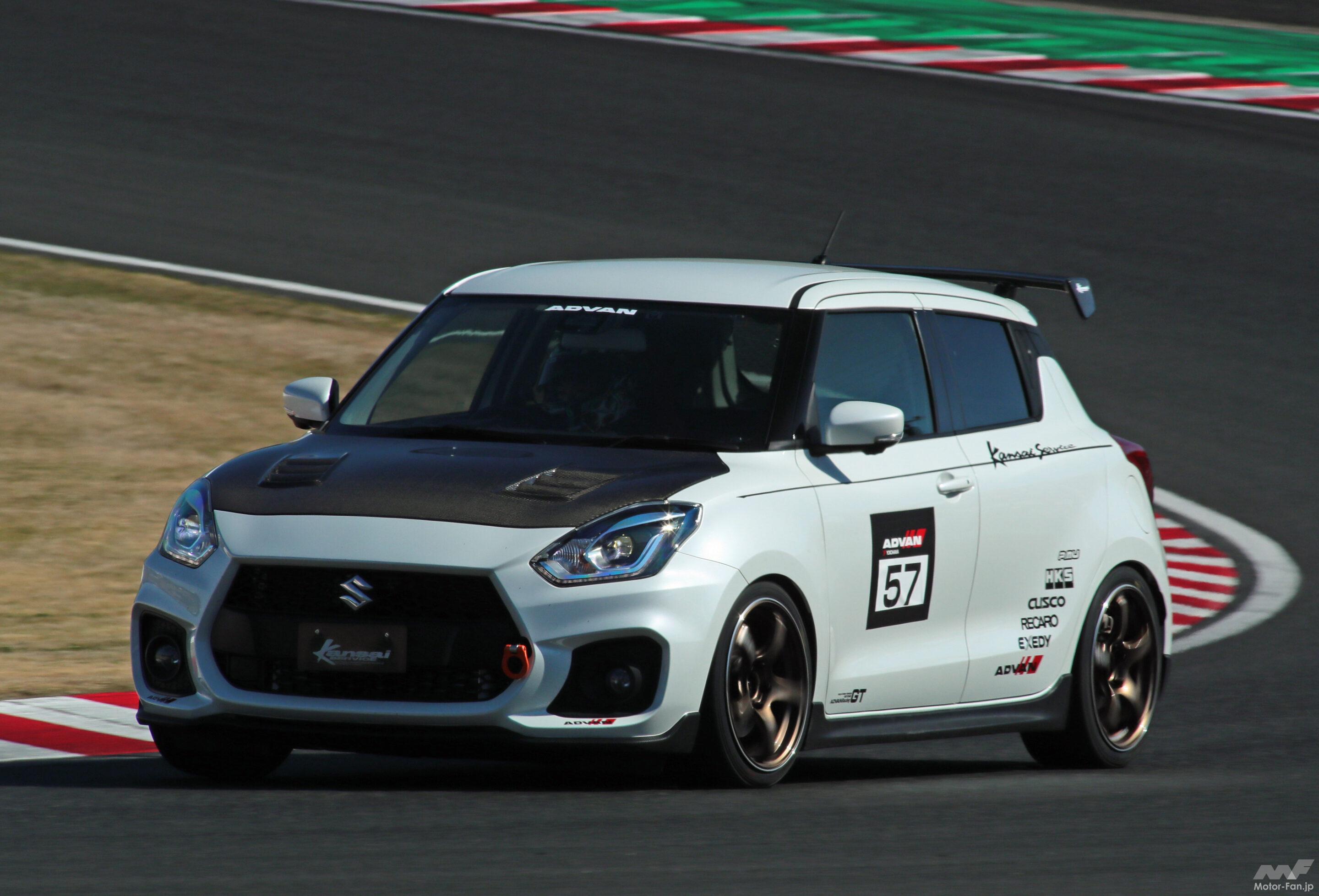 HKS FX-Ⅲ改タービンで235ps！ Kansai SERVICEのZC33Sスイフトスポーツ
