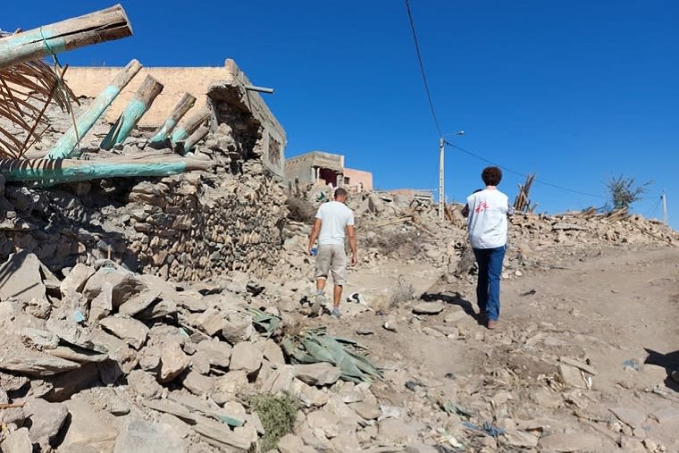 モロッコ地震：国境なき医師団、被災地のニーズ調査を開始