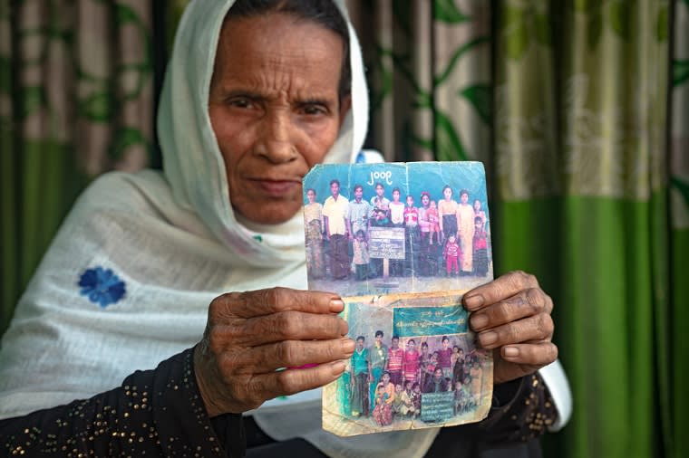 擦り切れた家族写真を手に──3組のロヒンギャ難民が語る、あの日の記憶