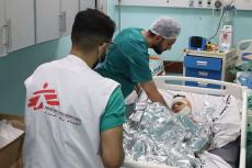 ガザ：「病院は最後の頼みの綱になっている」──国境なき医師団、医師の訴え
