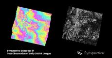 Synspective、小型衛星「StriX」で日次干渉SAR画像のテスト観測に成功