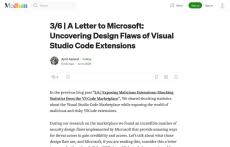Microsoft VSCode、悪意ある拡張機能を多数発見