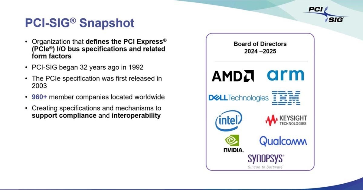 PCI Express 7.0は標準化に向けて順調に推移、PCI-SIG Developers Conference 2024